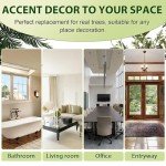 5FT Faux Olive Tree with Gray Planter