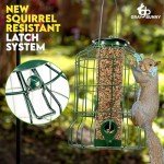 GrayBunny Squirrel-Proof Feeder for Wild Birds