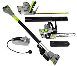 Earthwise 2-in-1 Pole Hedge Trimmer