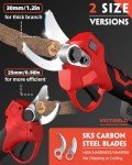 VEITORLD 20V Cordless Electric Pruning Shears