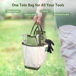 10-Piece Heavy Duty Garden Tool Set with Tote