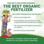 Organic Worm Castings Fertilizer - 30 Pounds