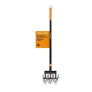 Extendable Fiskars Garden Tiller and Cultivator Tool