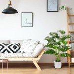 28" Artificial Monstera Plant for Indoor & Outdoor Decor