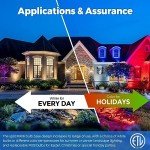 Solid Brass Low Voltage Landscape Spotlights (4 Pack)