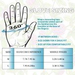 Vegan Garden Gloves for Women - Medium Green