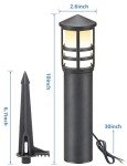 12-Pack LED Pathway Lights for Gardens
