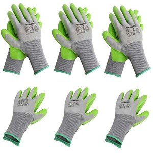 6 Pairs Eco-Friendly Garden Work Gloves
