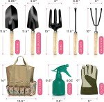 Stainless Steel Gardening Tools Set for Women