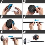 GIGALUMI 12 Pack Solar Pathway Lights