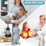 Solar Frog Garden Statue - Whimsical Outdoor Decor