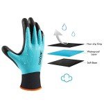 Waterproof Gardening Gloves for Adults - 2 Pairs