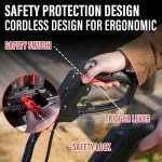 MZK 40V Cordless 12-Inch Garden Tiller