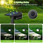 6-Pack Solar Spot Lights for Garden and Pathways