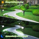 6-Pack Solar Spot Lights for Garden and Pathways