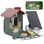 Smart Bird Feeder Cam with Solar Power
