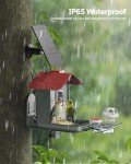 Smart Bird Feeder Cam with Solar Power