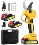 Cordless Electric Pruning Shears with Dual Batteries