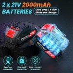 Cordless Electric Pruning Shears with Dual Batteries