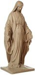 Emsco Group Virgin Mary Statue - Natural Sandstone Appearance - Made of Resin - Lightweight - 34" Height