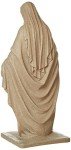 Emsco Group Virgin Mary Statue - Natural Sandstone Appearance - Made of Resin - Lightweight - 34" Height