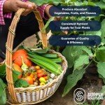 Supply Solutions 16-16-16 Complete Lawn & Garden All Purpose Granular Fertilizer - The Ultimate Plant Food for Lush Greenery & Vibrant Blooms - for All Plants, Vegetables, Fruits, and Berries - 5lbs