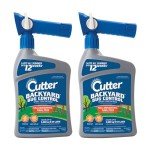 Cutter Backyard Bug Control Spray Concentrate (2 Pack), Kills Mosquitoes, Fleas & Listed Ants, 32 fl Ounce
