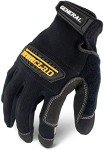 Ironclad General Utility Work Gloves GUG, All-Purpose, Performance Fit, Durable, Machine Washable, Sized X-Large, (1 Pair) Black