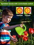 Biubee Toddler Gardening Tools Set - Sturdy Kids Watering Can Toy, Child Gardening Set with Metal Shovel Hand Rake Kids Gloves, Garden Toys for Baby Outdoor Beach Sand Toy Gift