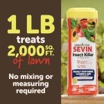 Sevin 100550409 Insect Killer Dust 1 Pound, White Label