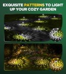 10 Pack Ultra Bright Solar Lights Outdoor Waterproof, from Dusk to Dawn Up to 12H Solar Lights for Outside, Auto On/Off Solar Powered Garden Pathway Lights, Landscape Lighting (Cold White, 10Pack)