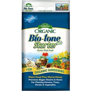 Espoma Organic Bio-Tone Starter Plus 4-3-3 Natural & Organic Starter Plant Food with Both Endo & Ecto Mycorrhizae; 18 lb. Bag; The Ultimate Starter Plant Food