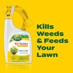 Scotts Liquid Turf Builder with Plus 2 Weed Control, Liquid Weed Killer and Fertilizer, 32 fl. oz.