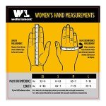 Wells Lamont Women's Hybrid Work/Gardening Gloves | Water-Resistant HydraHyde Leather | Large (3204L), Aqua