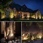 SUNVIE All-in-One LED Low Voltage Landscape Lighting Kit, 12-Pack Landscape Lights with Transformer 100FT Wire and Connectors, 3000K Waterproof Low Voltage Landscape Lights for Garden Yard House Tree