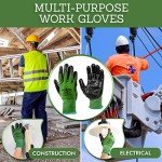 Pine Tree Tools Bamboo Gardening Gloves for Women & Men - Multi-purpose Work Gloves - Breathable and Absorbent Bamboo Gloves - Gardening Gloves for Men