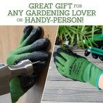 Pine Tree Tools Bamboo Gardening Gloves for Women & Men - Multi-purpose Work Gloves - Breathable and Absorbent Bamboo Gloves - Gardening Gloves for Men