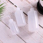3-Pack Plant Flower Watering Bottle/Succulent Watering Cans Plastic Squeeze Bottle with Bend Mouth/Garden & Indoor Watering Tools (150ML,250ML,500ML)