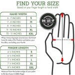 Pine Tree Tools Bamboo Gardening Gloves for Women & Men - Multi-purpose Work Gloves - Breathable and Absorbent Bamboo Gloves - Gardening Gloves for Men