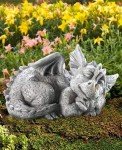 storchenbeck Sleeping Dragon Garden Outdoor Statue Adorable Mythical Creature Baby Sleeping Dragon