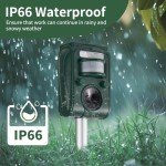 2025 Upgraded Solar Animal Repellent,Cat Repellent Outdoor Ultrasonic Control, Squirrel Deer Repellent Deterrent Motion Detection with lP66 Waterproof, for Dog Mouse, Garden Farm Yard