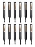 LEONLITE 12-Pack Low Voltage Path Lights, 3W LED Landscape Pathway Lights, Outdoor Landscape Lighting for Driveway, Garden, Aluminum, 12-24V AC/DC, ETL Listed, IP65 Waterproof, 3000K Warm White, Black