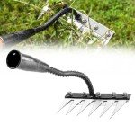 Detachable Gardening Hand Weeder Tool, 2025 Upgraded Weed Puller Tool Manganese Steel Manual Weeder Claw Remover Tool, Effective Uprooting Tool for Yard and Garden (5 Tines)