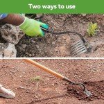 Detachable Gardening Hand Weeder Tool, 2025 Upgraded Weed Puller Tool Manganese Steel Manual Weeder Claw Remover Tool, Effective Uprooting Tool for Yard and Garden (5 Tines)