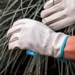 Wells Lamont Women's Water-Resistant Leather Work Gloves | Puncture Resistant, Reinforced, HydraHyde | Medium (1167M), Tan