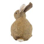 Design Toscano Bashful The Bunny Lying Down Rabbit Outdoor Garden Statue, 5 Inches Wide, 10 Inches Deep, 7 Inches High, Full Color Finish