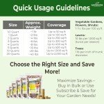 10-10-10 Plant Fertilizer Slow Release – 10 10 10 All Purpose Granular Garden Fertilizer for Fruit Trees, Evergreens, Vegetables, Arborvitae, Fig Trees, Shrubs, Pines, Oaks, Flowers (3 QUARTS)