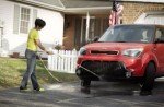 Watering Wand - The Relaxed Gardener 15" Garden Hose Nozzle Sprayer 8 Adjustable Spray Patterns and Thumb Control Shut Off Valve