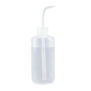 T4U 500 ML Plastic Squeeze Type Watering Bottle Garden Tools/Gardening Tools/Succulent Planter Tools Transparent White