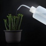 T4U 500 ML Plastic Squeeze Type Watering Bottle Garden Tools/Gardening Tools/Succulent Planter Tools Transparent White